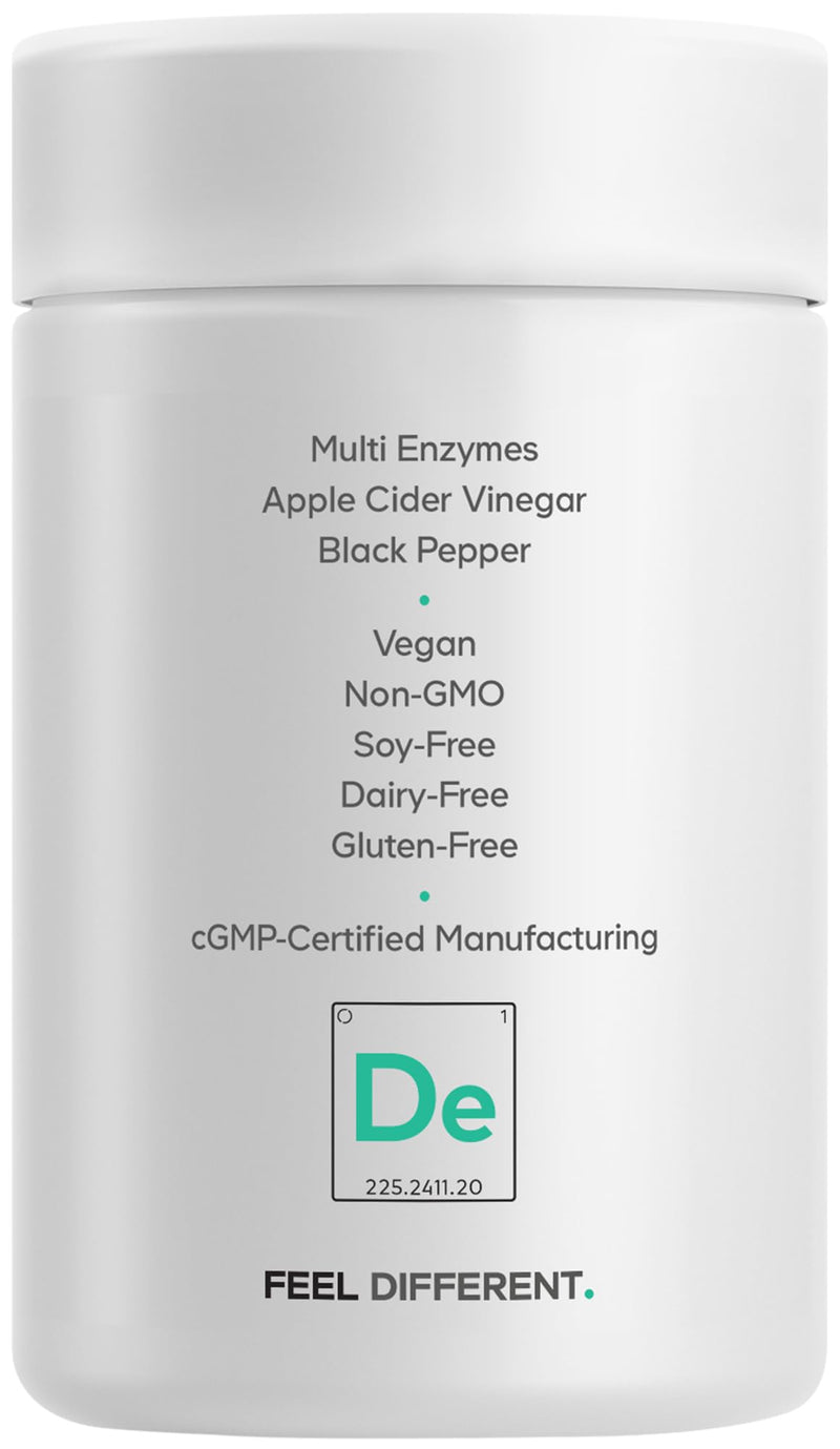 Codeage Fermented Digestive Enzymes, 14 Enzymes, Probiotics, 30 Capsules | 14 fermented digestive enzymes, probiotics, prebiotics, fermented botanicals. Plant-based. One capsule per day. Non-GMO.