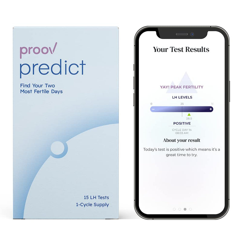 Predict Ovulation and Pregnancy Test Combo Kit | Ovulation Test LH Strips to Predict The Fertile Window | Early Pregnancy hCG Tests Detect Pregnancy Up to 6 Days Sooner