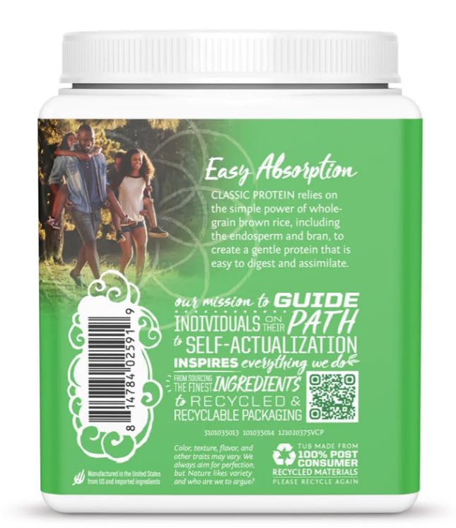 Plant-Based, Warrior Protein Warrior Classic Vanilla 375g