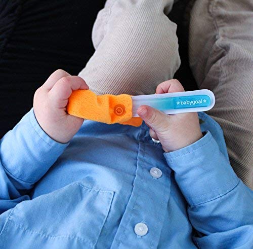 [Australia] - Babygoal Baby Nail Files 3 Pack,Newborn Nail Files with a Pouch,Genuine Czech Float Glass, Gift for Newborns,Toddlers,Infant, Babies &Young Children 3NF02 3nf02-us 