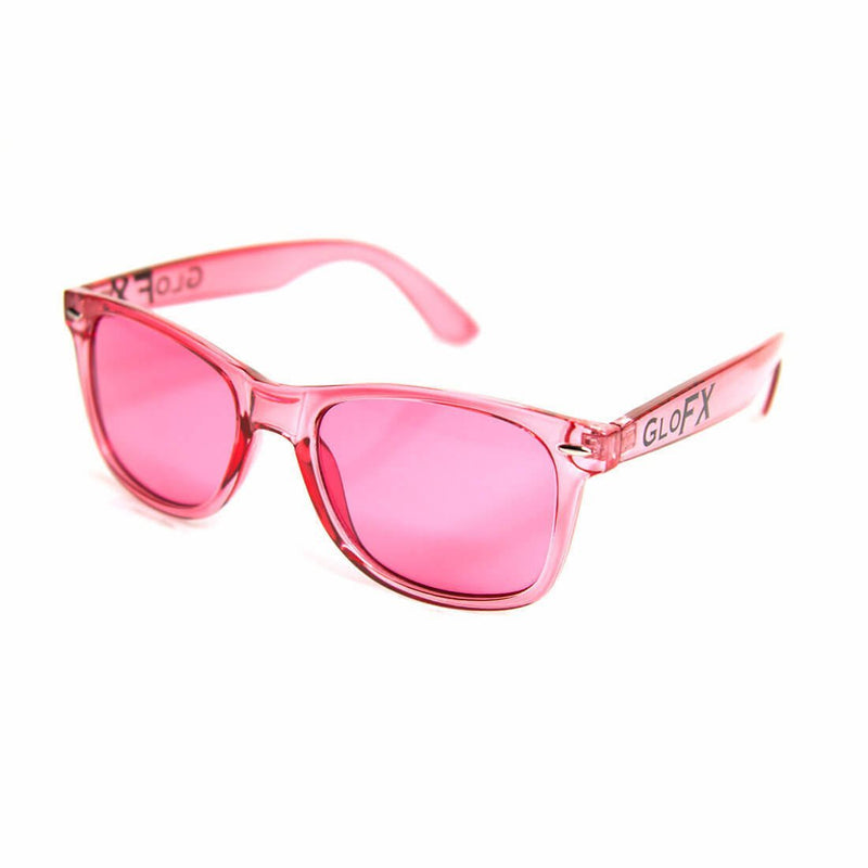 [Australia] - GloFX Baker-Miller Pink (Rose) Color Therapy Glasses Chakra Glasses Relax Glasses Rose 