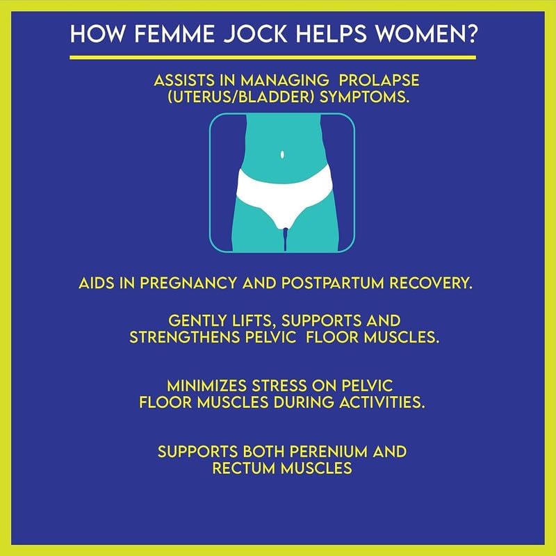 Patented Women’s Pelvic Floor Orthotic Support Belt ― Uterus Pain Relief Girdle for Dropped Bladder, Vulvar Varicosities, Postpartum Recovery, SPD | High Waist - SAPPHIRE BLUE (X-LARGE - Waist 36-40") X-Large