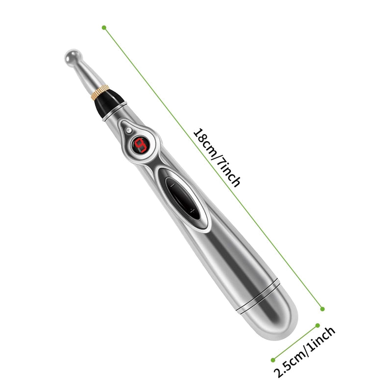 [Australia] - Acupuncture Pen, Electronic Acupuncture Pen Therapy, Energy Massage Tools, Suitable for Women & Men(5-in-1) 