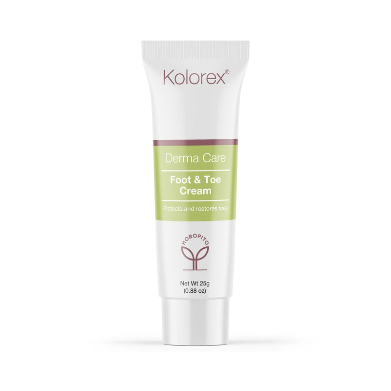 Kolorex® Foot & Toe Care Cream (25g), Remedy for Athlete's Foot, Natural ingredients, Effectively rebalance yeast, Hygienic best