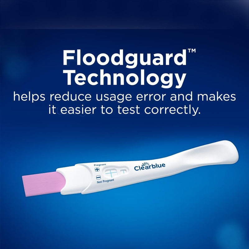 Clearblue Rapid Detection Pregnancy Test, Home Pregnancy Kit, 3 Count 3 Count (Pack of 1)