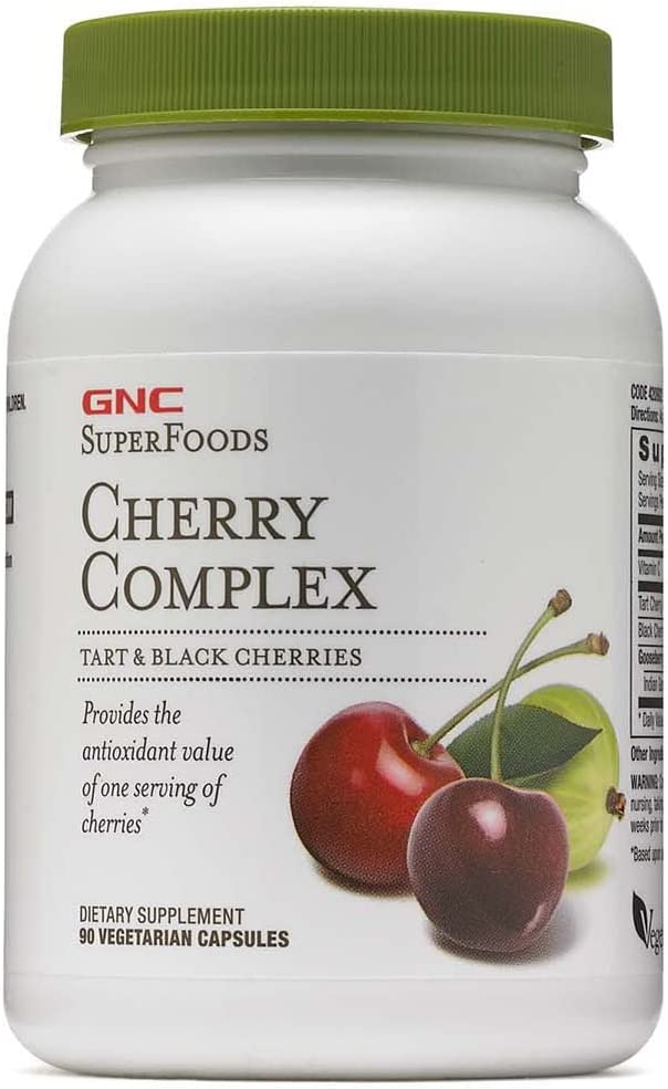 [Australia] - GNC SuperFoods Black Cherry, 240 Capsules, Natural Source of Iodine 