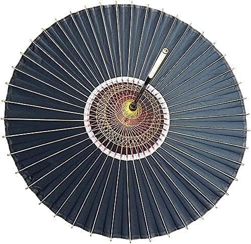 （YAMAMOTOTAKIZAYIKUYA)Japanese paper Umbrella Waterproof and sunproof Handmade Oiled Paper Umbrella Asian Art Classical Dance Umbrella Plum Blossom for Wedding Parties Photography Costumes Cosplay