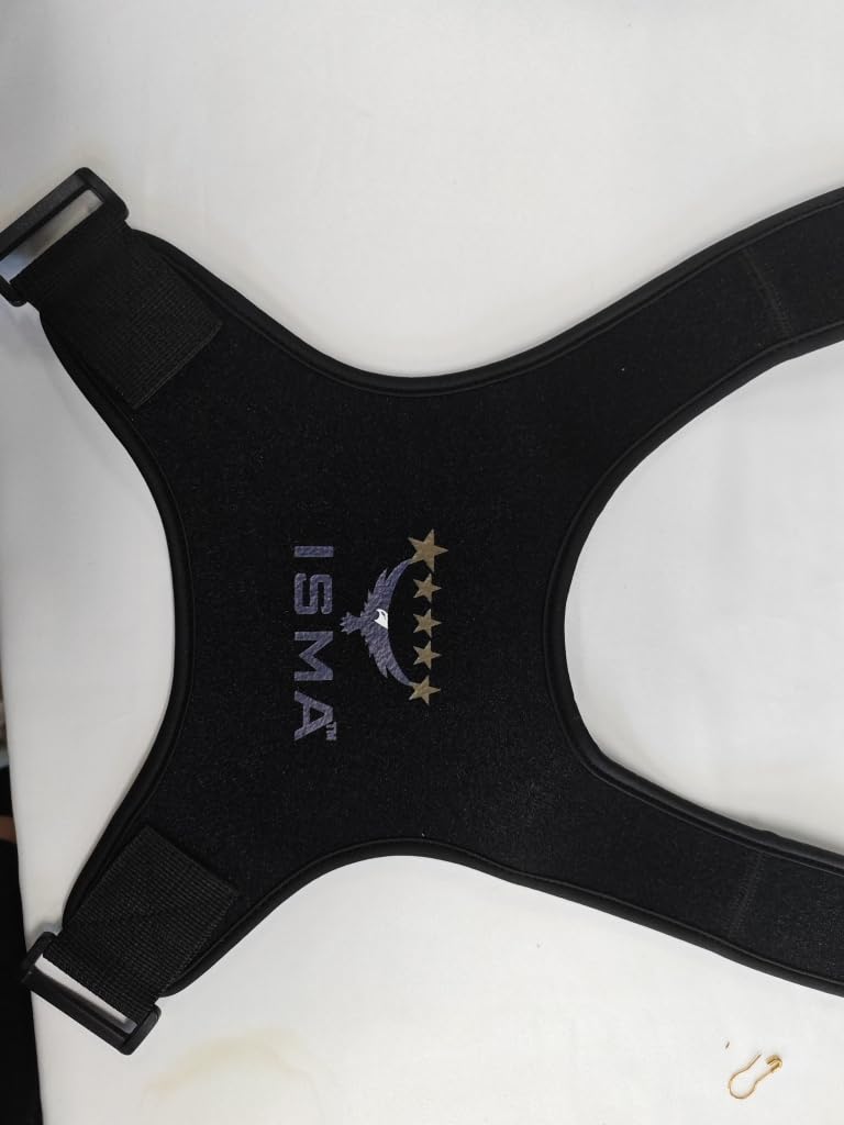 ISMA Posture Corrector Adjustable Back Brace Spine Support Shoulder Pain Relief Upper Back Alignment Comfort Men Women Therapy Brace