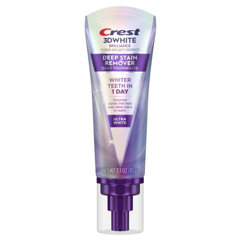 [Australia] - Crest 3DWhite Brilliance Deep Stain Remover Ultra White Toothpaste - 3.1oz 