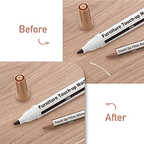 [Australia] - Furniture Repair Kit Wood Markers Wax Sticks, for Stains, Scratches, Wood Floors, Tables, Desks, Carpenters, Bedposts, Touch Ups, and Cover Ups (21) 