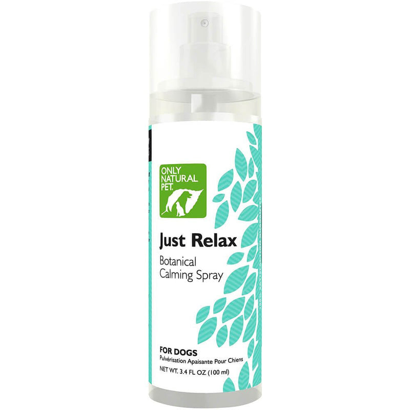 Only Natural Pet Just Relax Botanical Behavior Calming Spray for Dogs - Naturally Calms Anxious Behavior - 3.4 oz Spray 3.4 fl oz Spray - PawsPlanet Australia