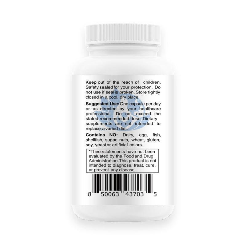 Bio-Innovations Vitamin B2 Riboflavin 400 mg, 60 Vegetable Capsules