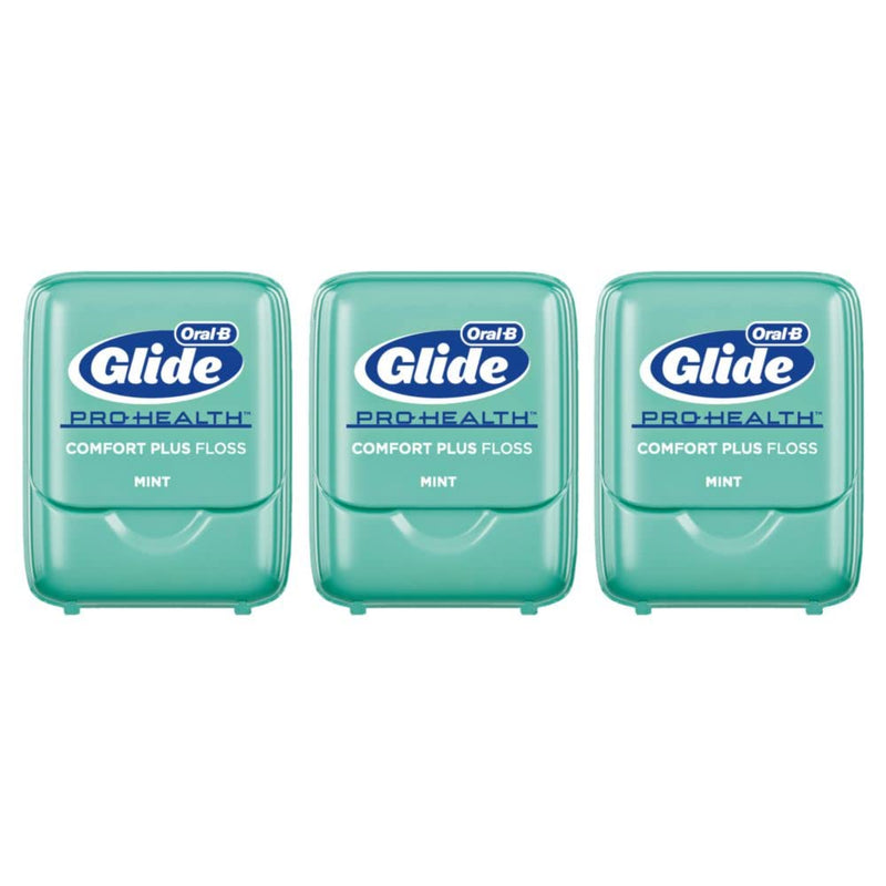 Oral-B Glide Pro-Health Comfort Plus Dental Floss, Mint 394 Foot (Pack of 1)