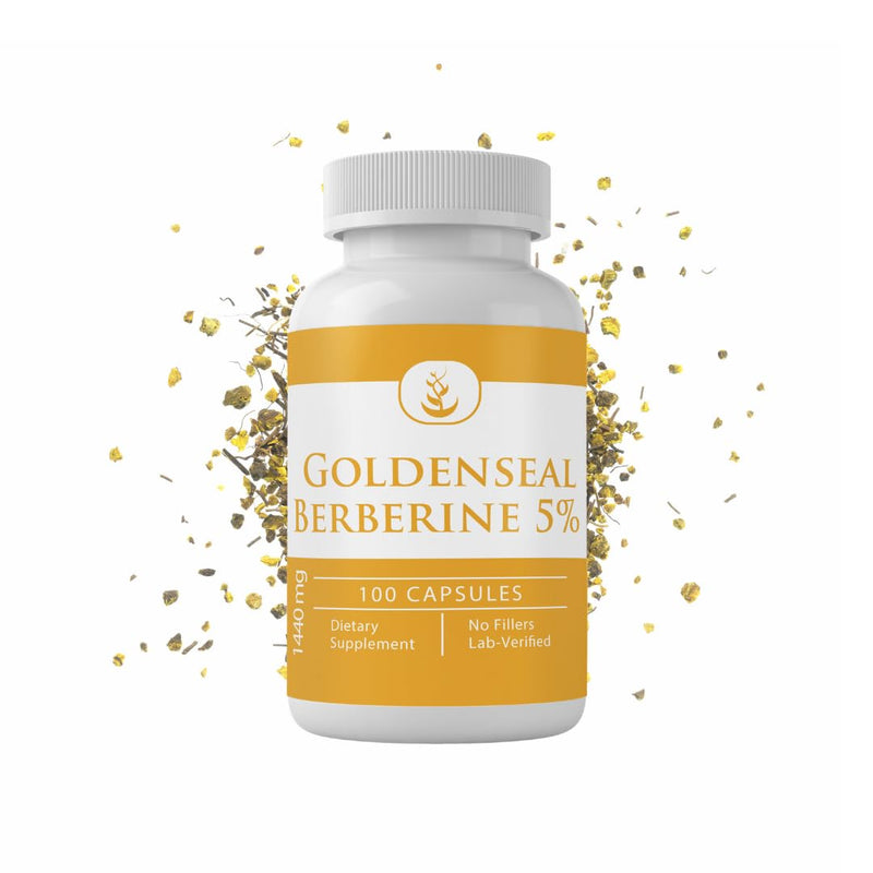 [Australia] - Pure Original Ingredients Goldenseal Berberine, Always Pure, No Additives Or Fillers, Lab Verified (100 Count) 