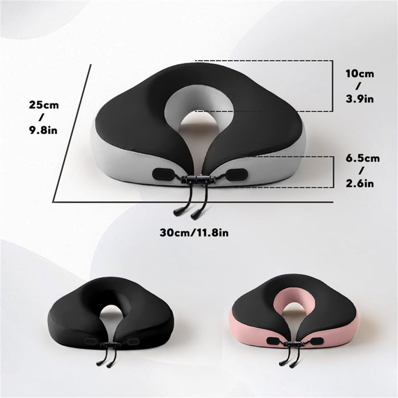 [Australia] - chislim Face Down Recovery Pillow with Adjustable Strap for Eye Surgery & Vitrectomy | Prone Sleeping Headrest with Removable Cover | BBL Post-Surgery Support Equipment (Grey) Grey 