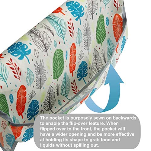 [Australia] - PandaEar 3 Pack Super Light Weight Baby Bib, Waterproof, Washable, Stain Oil and Odor Resistant 12-48 Months Boy & Girl 