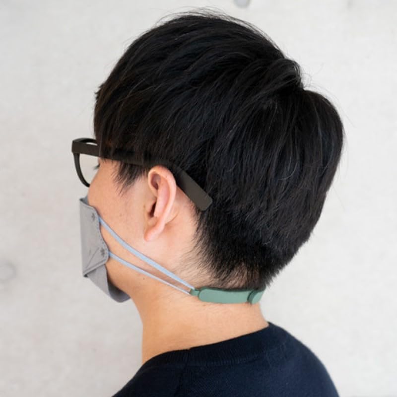 [Australia] - NEARNESS- Adjustable Mask ClipsMagnetic Mask Strap (Green) Green 