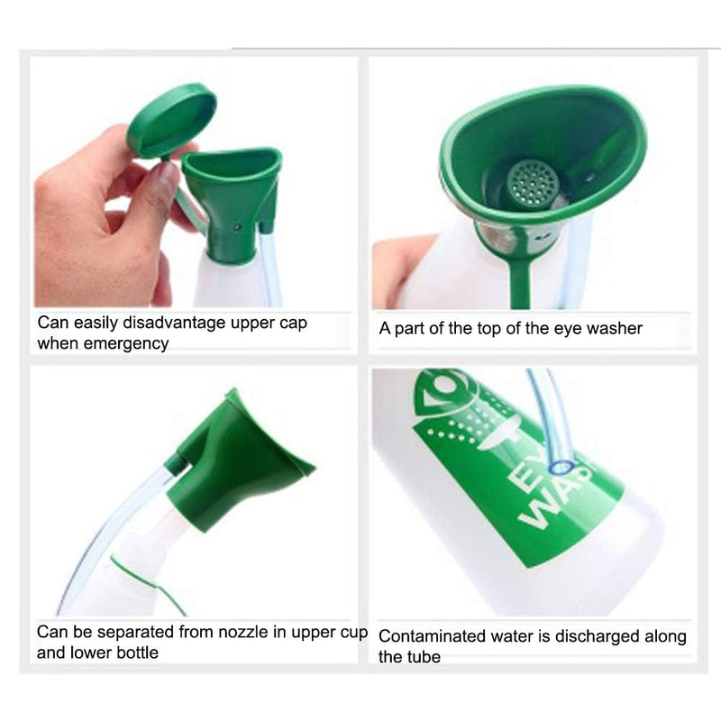 Eye Cup 300ml Korea Portable Emergency Removal Eye Clean System with Pressing Pipe Eye Wash +Eye Wash Cup