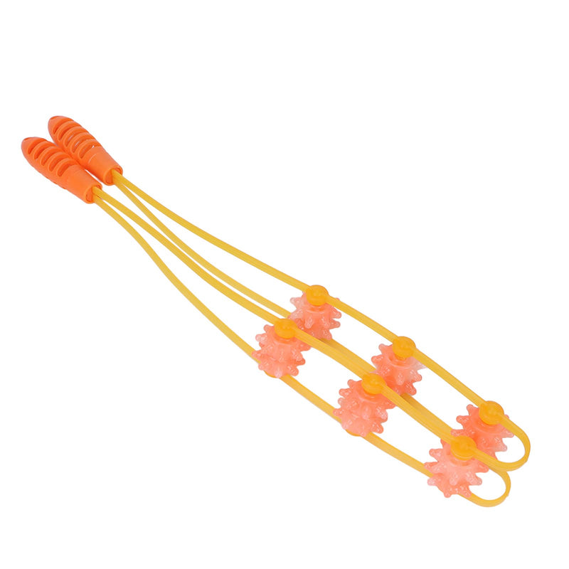 [Australia] - ZJchao Back Massage Roller Rope, Portable Handheld Maderoterapia Cellulite Massage Roller Rope Massage Strap for Back, Neck, Shoulders, Legs 