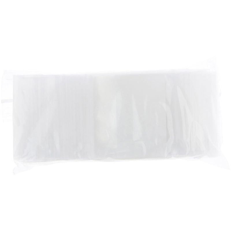 Plymor 2.5 x 3 inch, 4 Mil Zipper Reclosable Bags (Pack of 200) | Heavy-duty plastic for jewelry, beads, rings, earrings, pills, vitamins, spices, coins, screws & small parts 2.5" x 3" (200 Count)