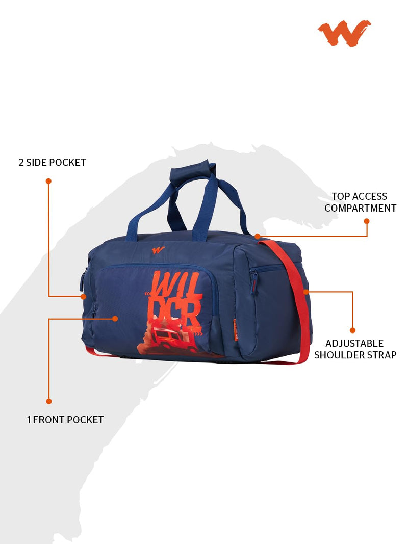Wildcraft 4X4 Offroad Edition Duffle 40L Blue