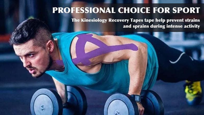 [Australia] - (3 Pack) Kinesiology Tape for Physical Therapy Sports Athletes‚ÄìLatex Free Elastic Kinetic Tape 16ft Water Resistant Kinetic Uncut Sport Tape for Knee Pain, Shoulder Muscle & Elbow(Black+Blue+Beige) 3 Rolls Kinesiology Tape Black+blue+beige 