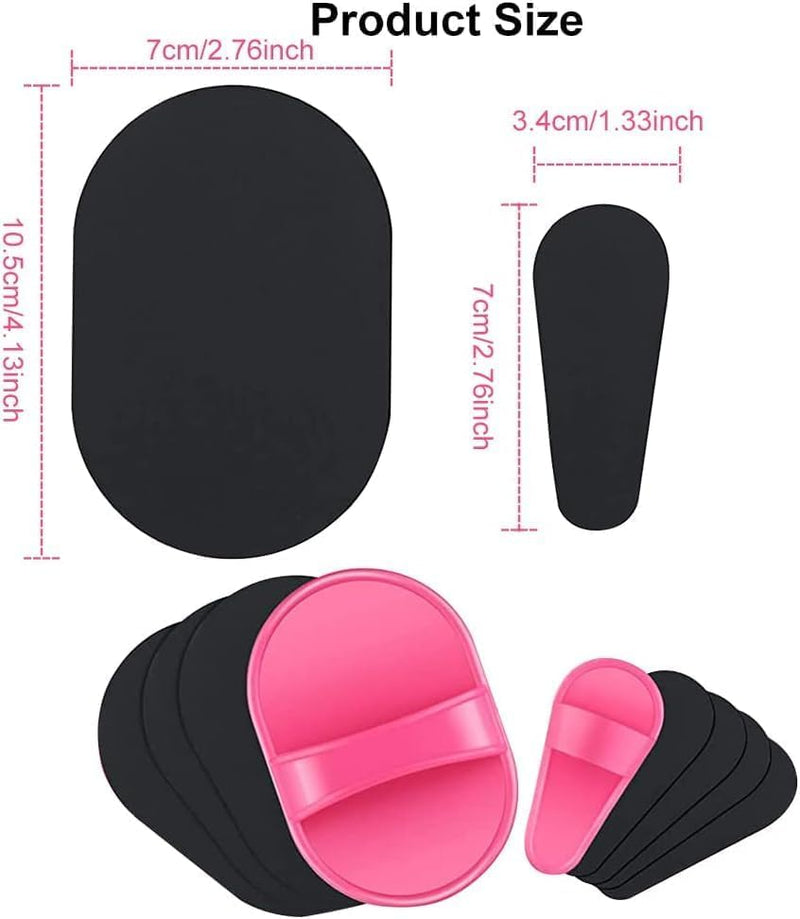 [Australia] - Depilation Pads, Hair Removal Pad Sets, Hair Removal Tool, Portable Hair Removal Tool, Beauty Tool for Removing Small Hairs, for Women Girls Skin Care, 1 Set 
