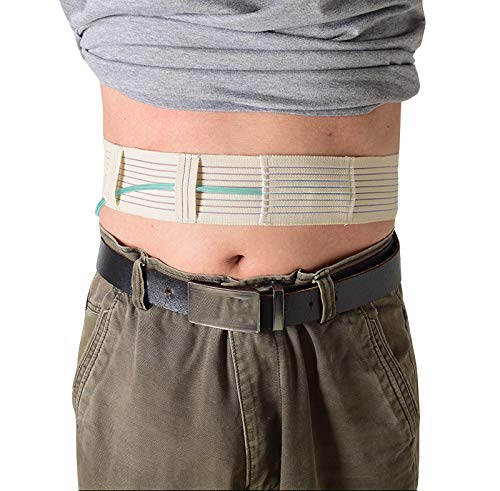 [Australia] - Peritoneal Dialysis Belt, PD Catheter Belt, Peritoneal Dialysis Catheter Protective Belt, G Tube/GJ Tube Holder, PD Catheter Tube Support Belt GRAY (Middle) 
