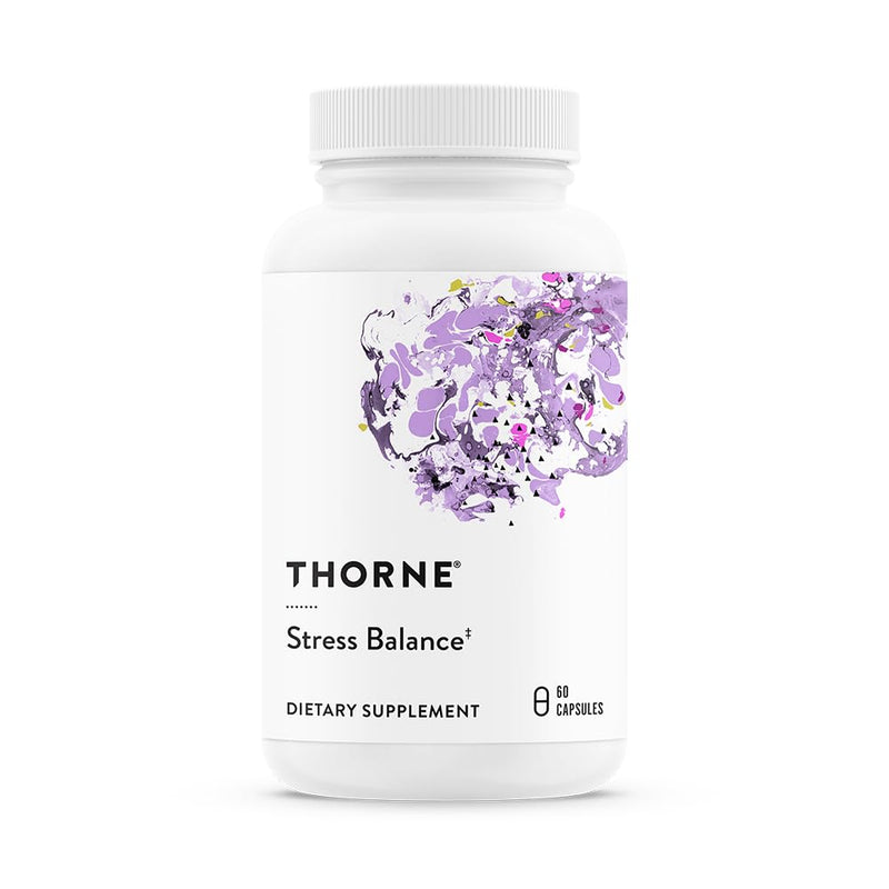 THORNE - Adrenal Support Bundle - Stress Balance & Adrenal Cortex Combo - Stress Balance and Adrenal Cortex - 30 to 60 Servings