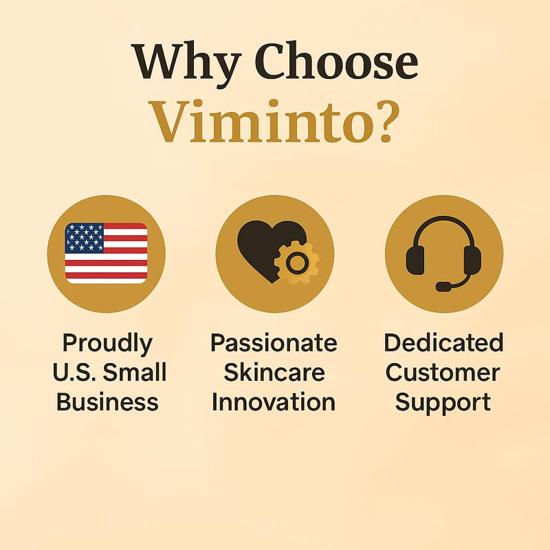 VIMINTO 3-in-1 Face Massager – Facial Massager Tool with Soothing Heat, Vibration, and Smart Touch – Red, Blue & Green Light Modes for Relaxation and Radiance – Compact & Portable - White