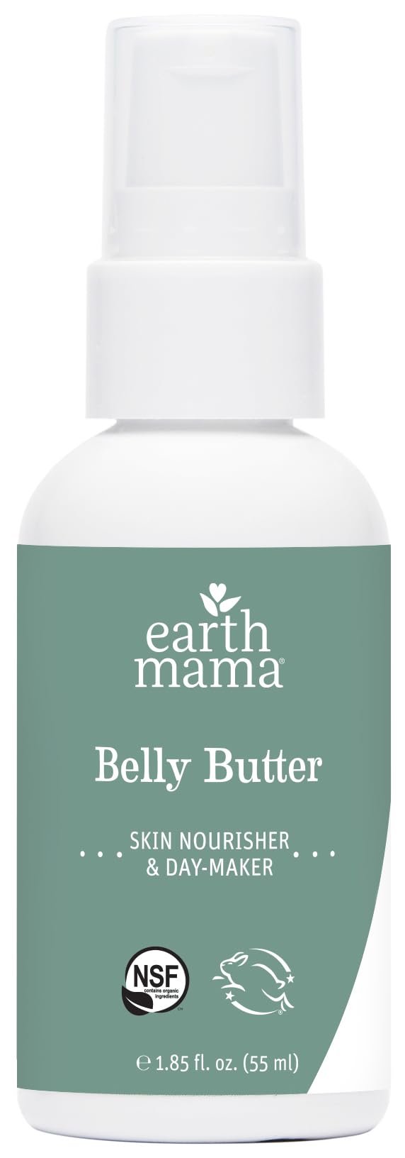 Earth Mama A Little Something for Mama-to-Be Gift Box | Maternity Safe Skin Care Set, Expecting and New Mom Gifts, Organic Body Wash, Belly Butter, Belly Oil, Deodorant and Lip Balm, 5 Pieces