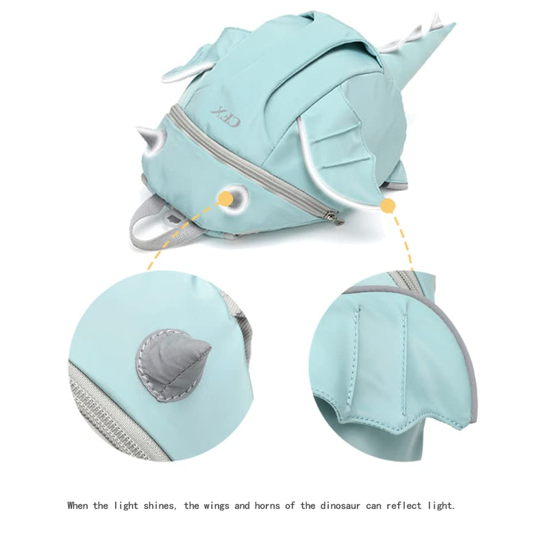 [Australia] - CFX Toddler Backpack Leash, Anti Lost Toddler Leash with Safety Handle, Attractive Toddler Leashes Ages 2-4(Dinosaur) Dinosaur 