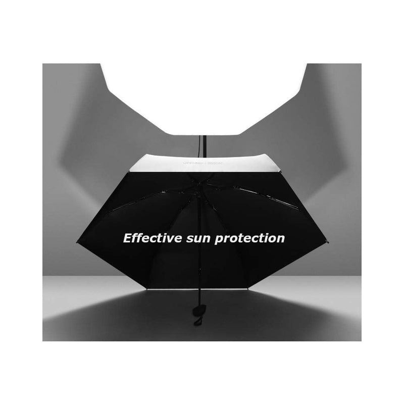 Small Compact Travel Umbrella UV Protection Mini Umbrella Perfect for Travel Lightweight Portable Parasol Outdoor Sun & Rain Umbrellas Yellow