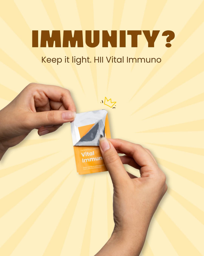 Vital Immuno Boost Curcumin 45 mg + Piperine 5 mg Powerful Immune Support for Stronger Daily Immunity, Naturally and Safely Turmeric Flavour 25 Strips 25 Count (Pack of 1)
