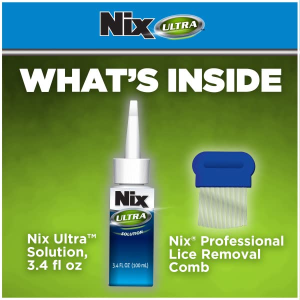 [Australia] - Nix Ultra 2-in-1 Lice Treatment - 3.4 oz, Pack of 2 