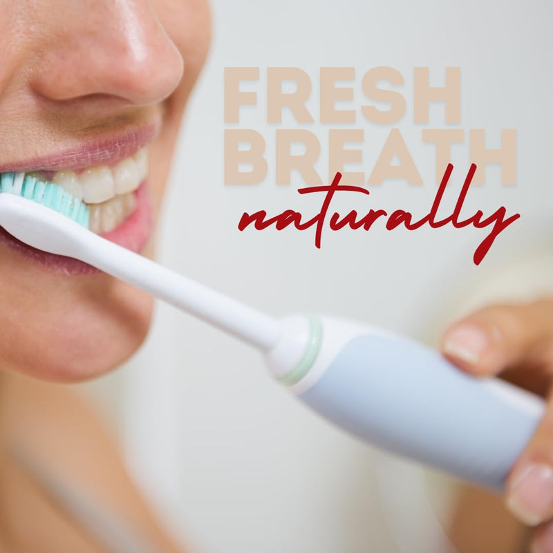 Red Seal Fluoride Free Whitening Toothpaste - Mint - Vegan Friendly, Cruelty Free, No Synthetic Colors or Artificial Flavors, NATRUE Certified Natural Ingredients, Paraben & SLS Free, 3.53 oz Natural Whitening