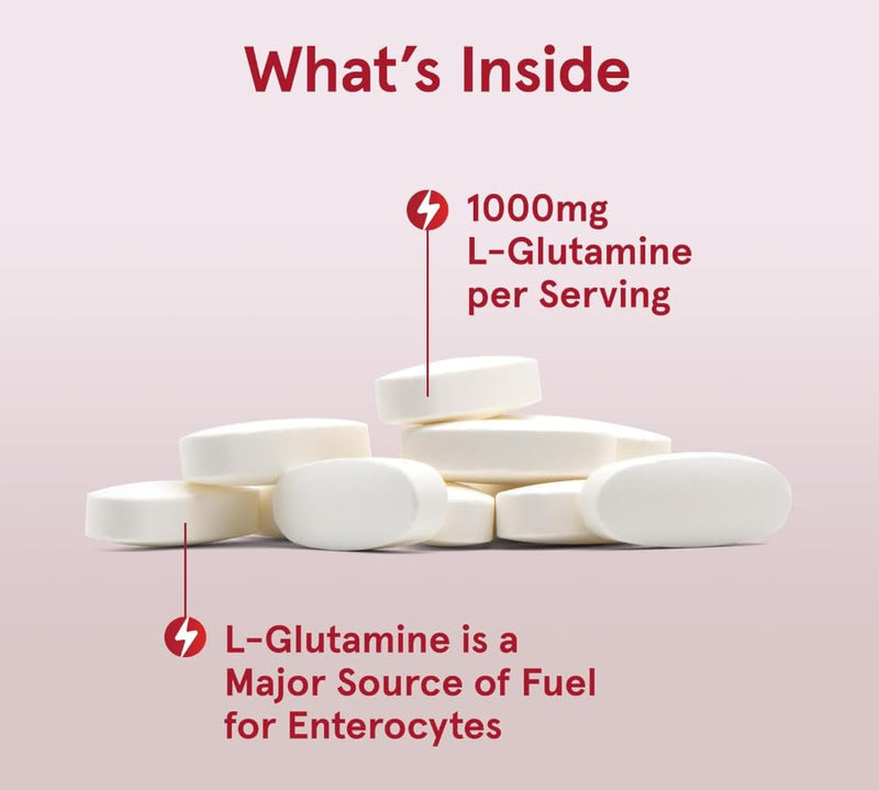 Vegan L Gluthamine, Muscle Tissue, 1000mg per Serving, 100 Tablets