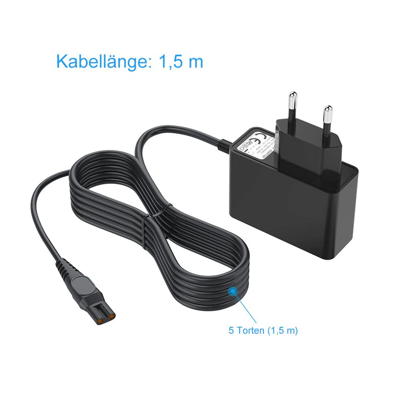 [Australia] - Newding 4.3V A00390 charging cable for shaver Philips One Blade QP2721 QP2821 QP2520 QP2620 MG3720 MG3730 MG5720 MG5730 BT3206 BT3208 BT405 QT4000 Beard Trimmer power supply, Shaver OneBlade Charger Cable 