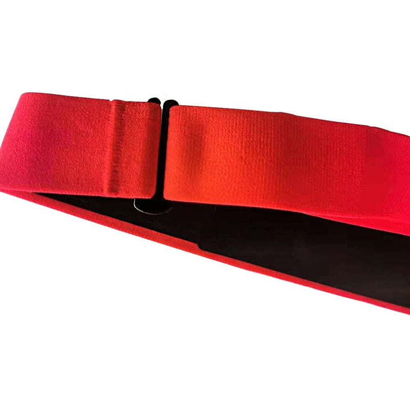 [Australia] - Heart Rate Monitor Chest Strap Compatible with MYZONE MZ-3 Replacement Strap Red Large 
