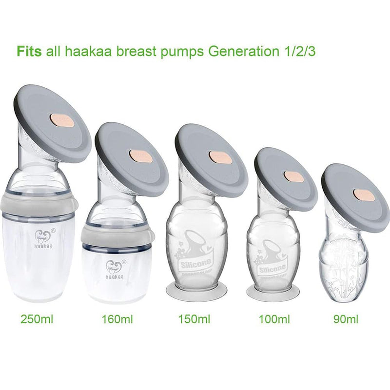 [Australia] - haakaa Lid Manual Breast Pump Silicone Cap Fit All Haakaa Breast Pumps 1 pc 