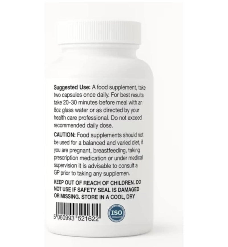 TESTONAX Men's Vitality Complex - Natural Ingredients - Powerful Legal Bodybuilding Supplement - Advanced Performance and Recovery Agent - 60 Capsules