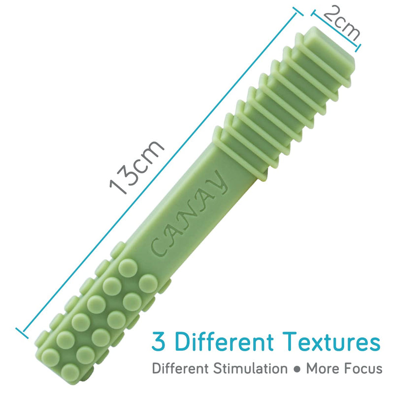 [Australia] - Sensory Chew Stick Toys (5 Pack) - Designed for ADHD, Autism, SPD, Oral Motor Stimulation, Special Needs - Extra Tough Sensory Oral Motor Chew Tool for Moderate Chewers (Standard - Moderate Chewer) Standard - Moderate Chewer 