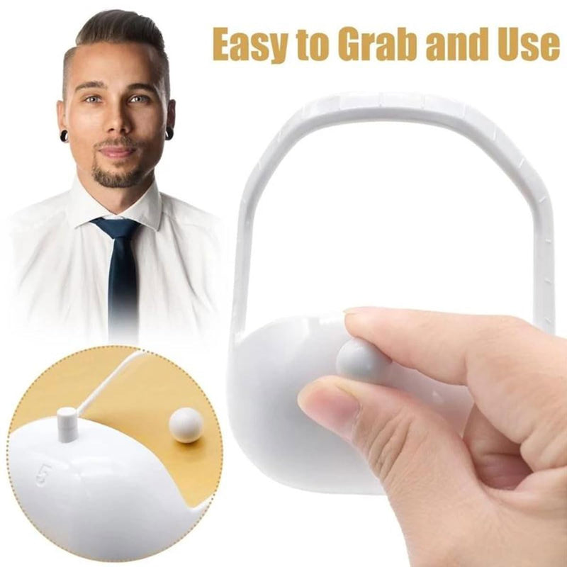 [Australia] - Beard stencils, beard stencil, chin beard, beard stencil for men, beard styling stencil, shaving aid for men, accessories for beard contours, shaving template, beard shaping and styling tool, 5 pieces white Tokaneit 