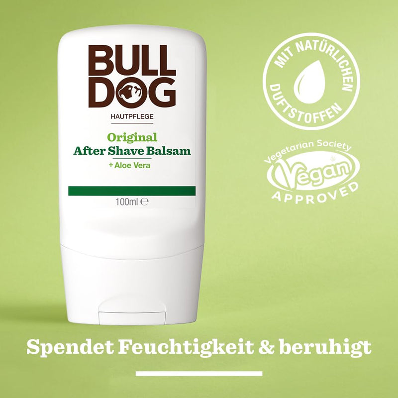 [Australia] - BULLDOG - wet shave for men | Original after shave balm | For normal skin & more moisture | 100ml 100.00 ml (pack of 1) 