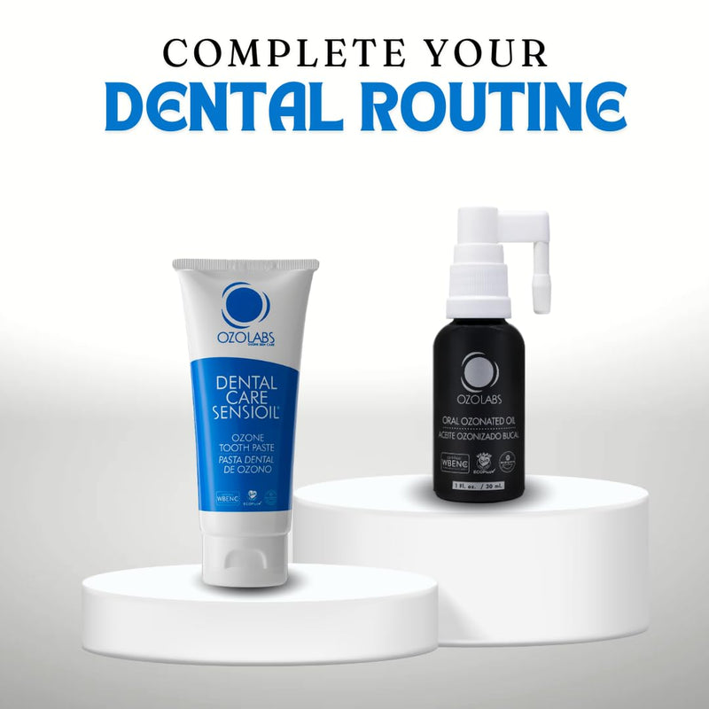 [Australia] - OZOLABS Oral Ozonated Formula | 100% Organic Ozonized Oil for Teeth & Gums | Dental Ozone Therapy Mouth Solution | 30 ml 