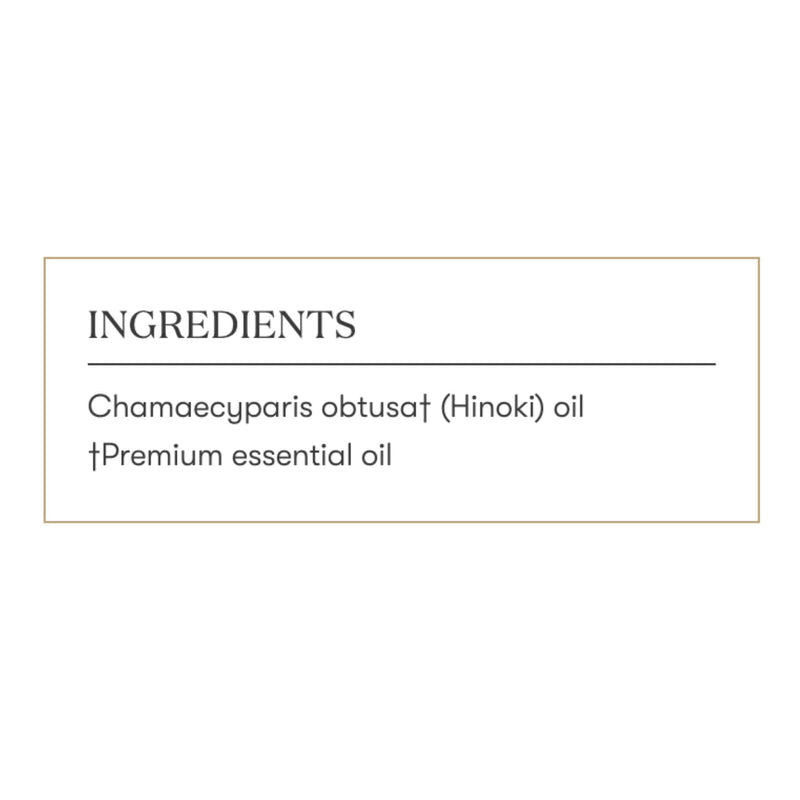 Young Living - Hinoki Essential Oil 5 ml | Refreshing & Calming Ambiance | Ideal for Diffusing at Work | Calming Aroma for Studying | Soothing Post-Workout Massage | Meditation Relaxation