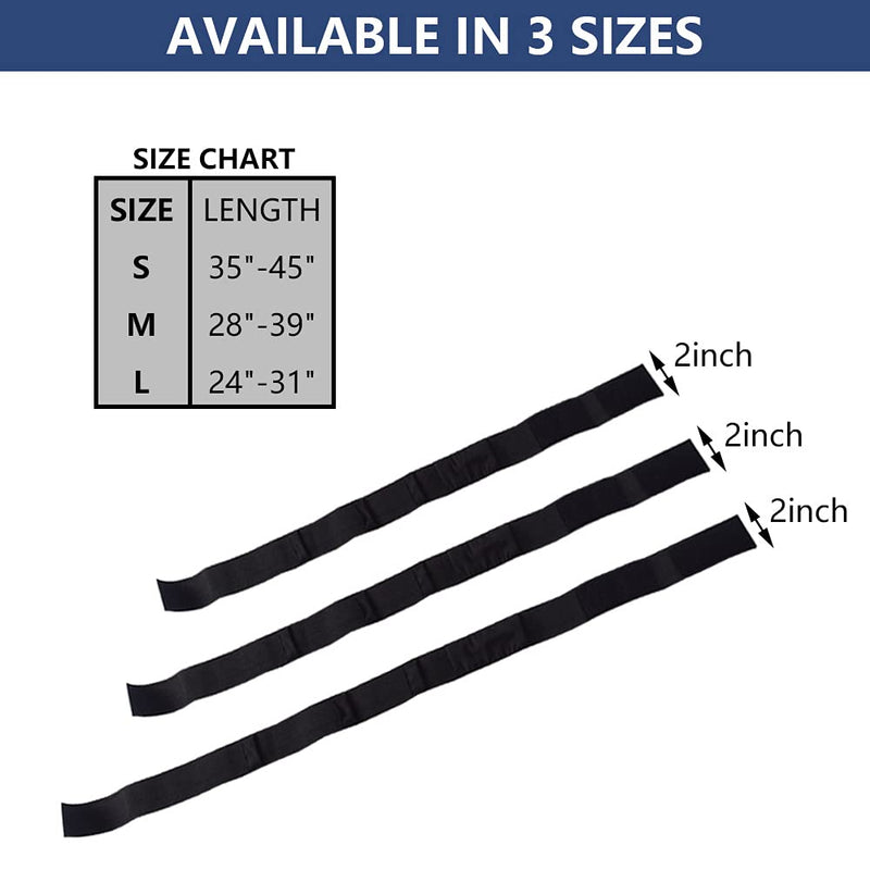 [Australia] - Peritoneal Dialysis Catheter Protection Belt, G-Tube/GJ Tube Holder PD Catheter Tube Support Band - Black (Small) Small 