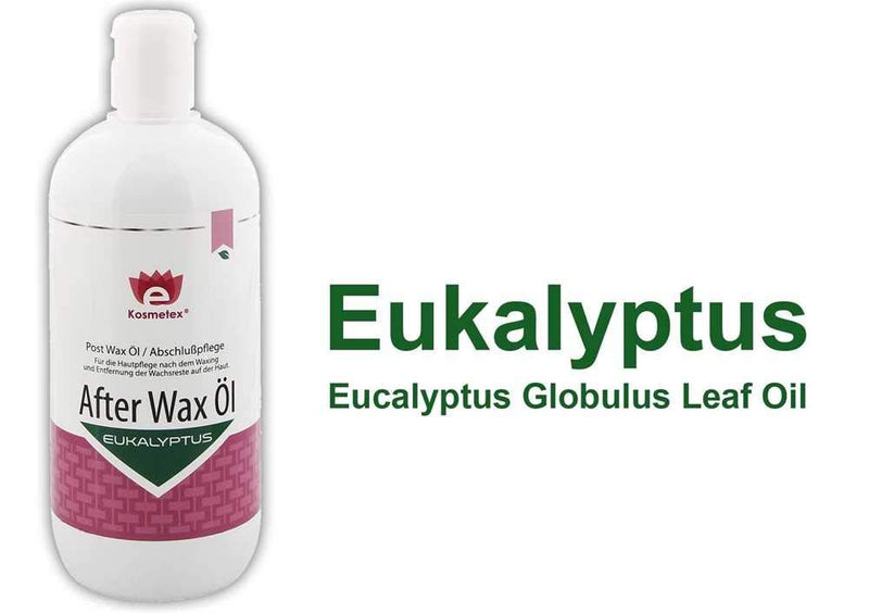 [Australia] - Kosmetex After Wax Oil with Eucalyptus removes wax residue after waxing - a fresh waxing final care, 500ml 
