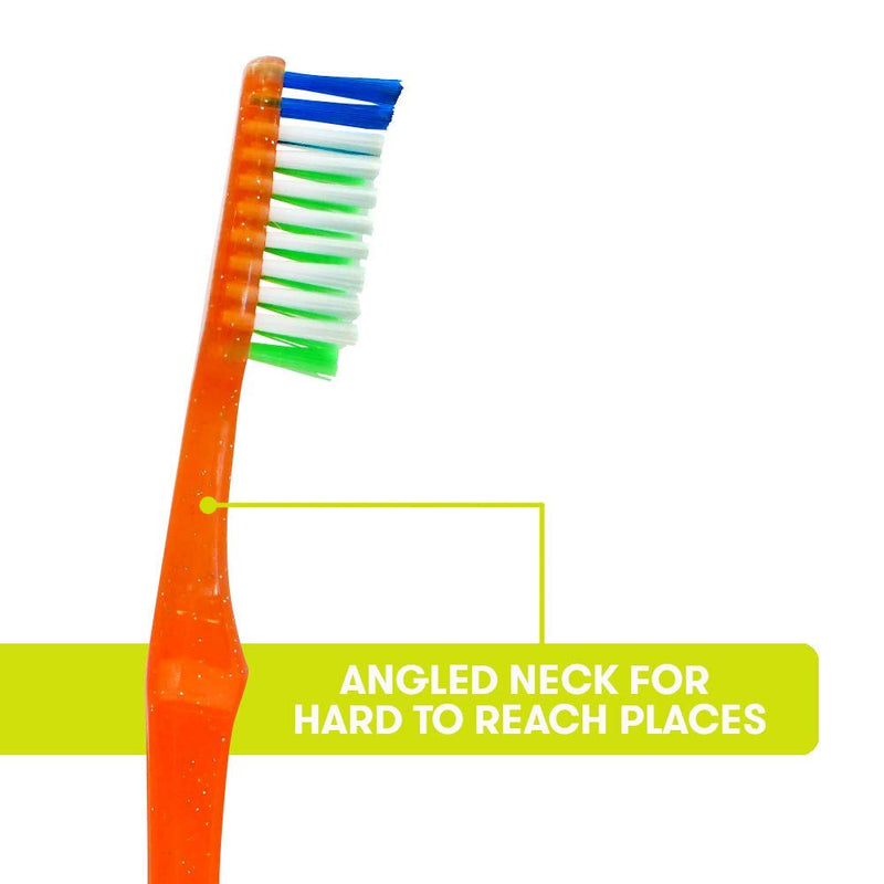 [Australia] - Reach Crystal Clean Toothbrush, Firm Bristles, 1 Count, Pack of 6 