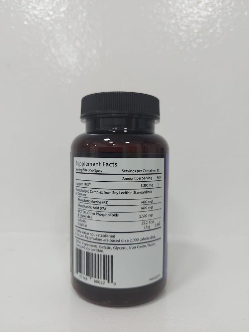 PMS Relief | Positive Vitamins Impact on PMS, Mood, Stress & Hormone Balance | Phosphatidylserine and Phosphatidic Acid | PMS Support Supplement: 90 softgels, 30 Days Supply 90 Count (Pack of 1)